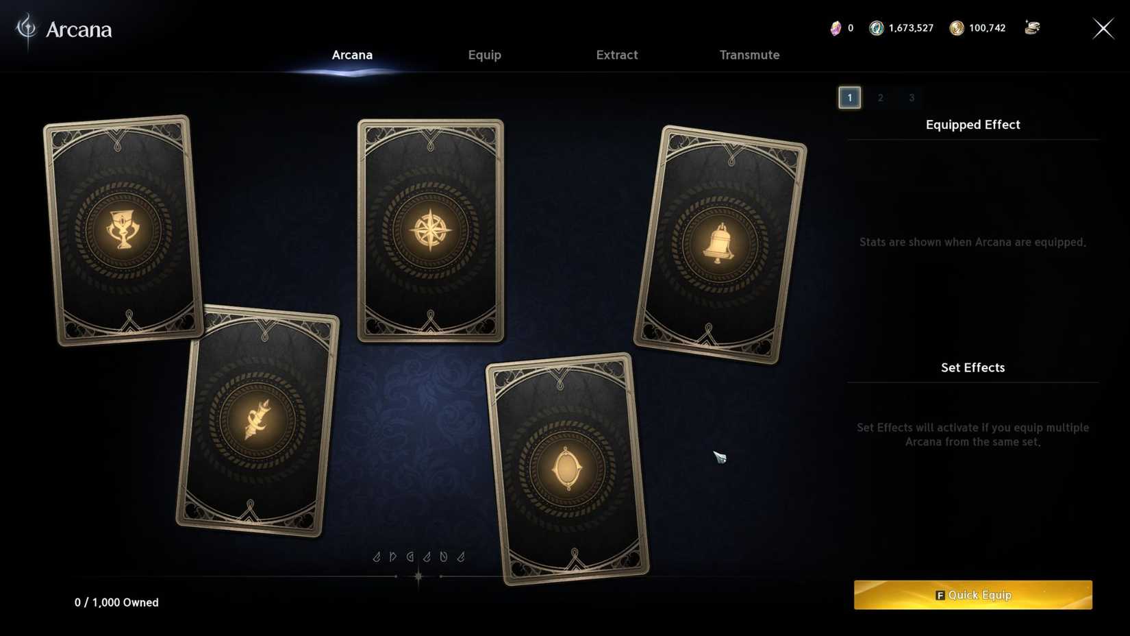 what are arcana cards in aion 2