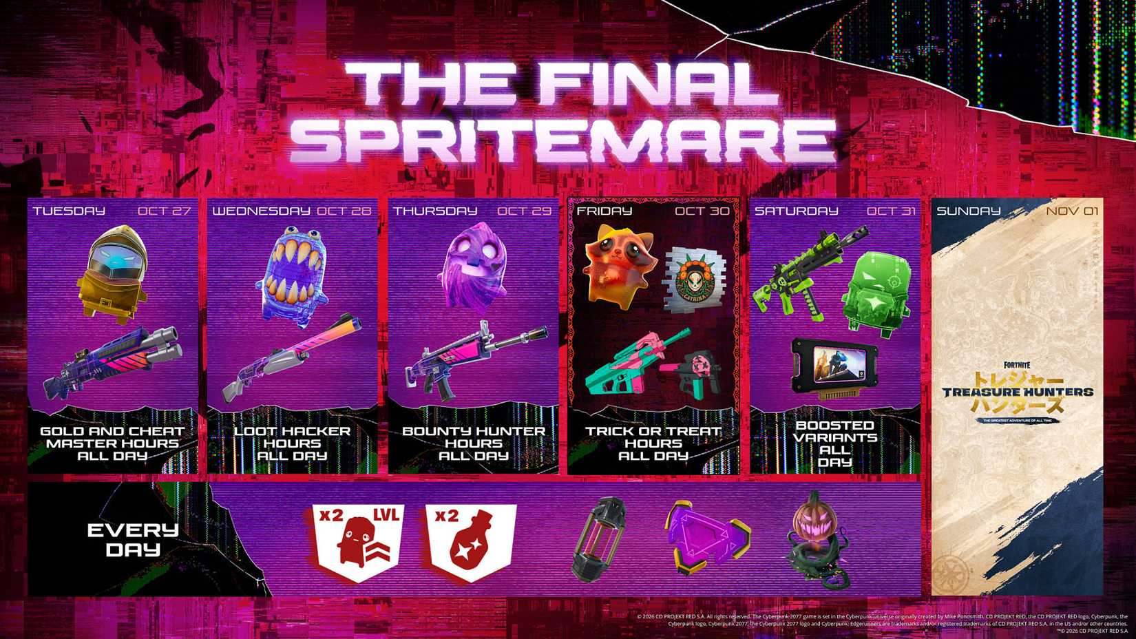Fortnite Spritemare Week Power Hour Start Times (Sprite Rates Up ...