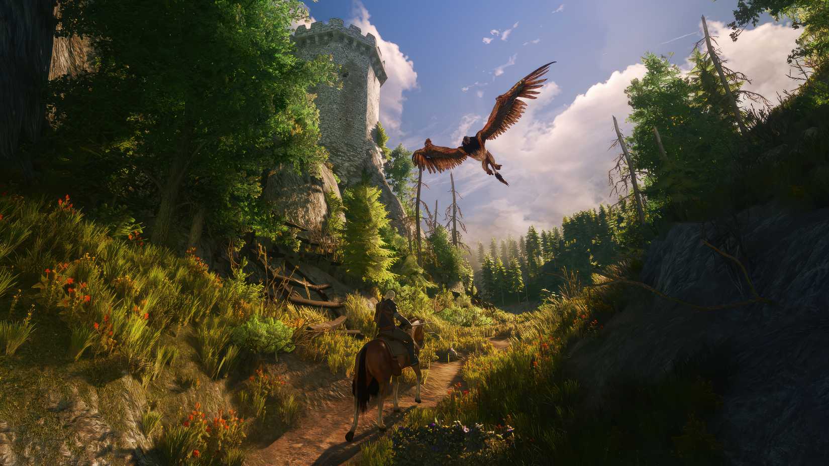 witcher-3-remastered-game-rant-geralt-gryphon-2