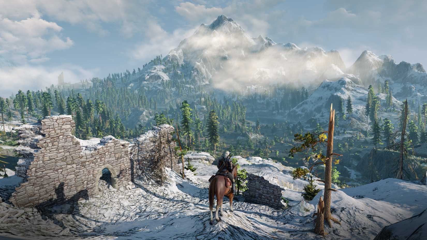 witcher-3-remastered-game-rant-village-landscape-geralt-2