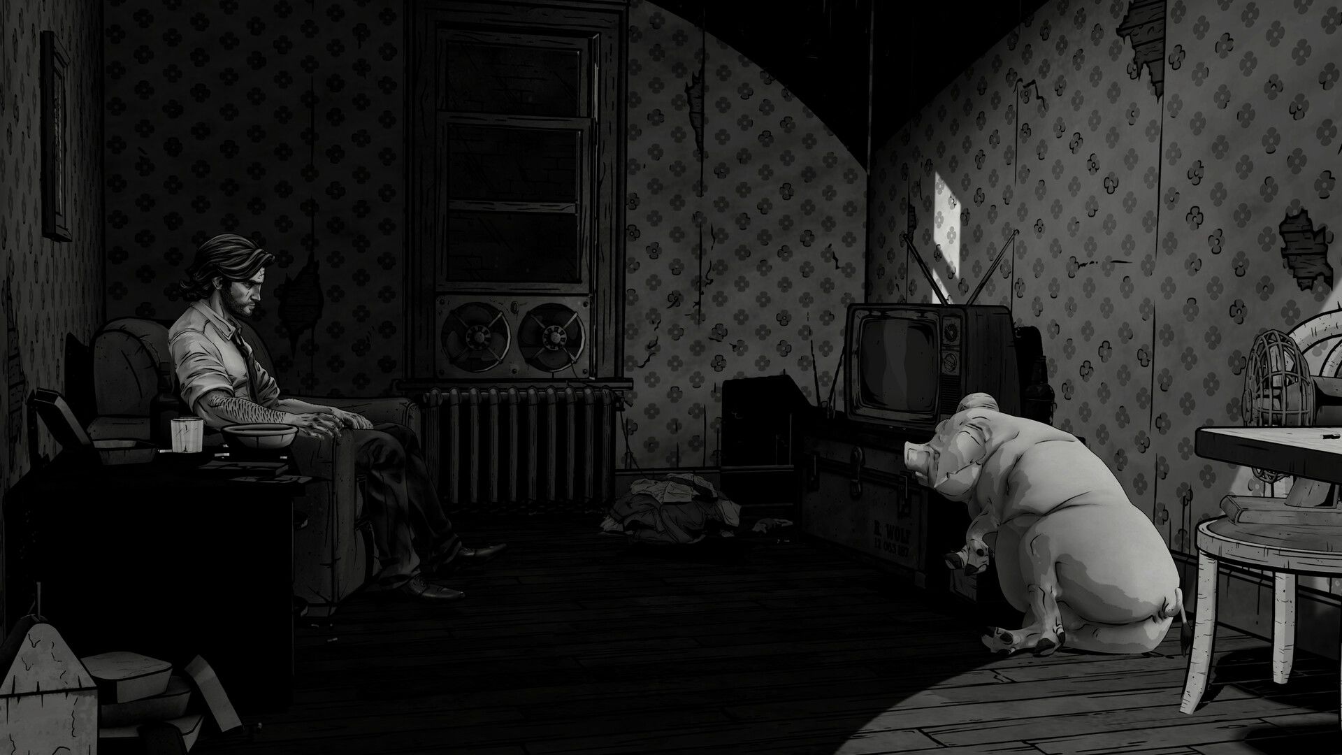 wolf among us remastered noir mode