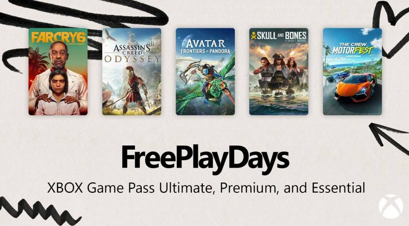 xbox free play days ubisoft