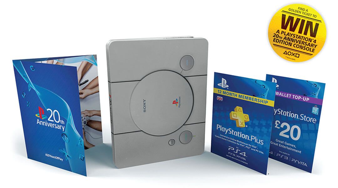 20th Anniversary PlayStation Steelbook