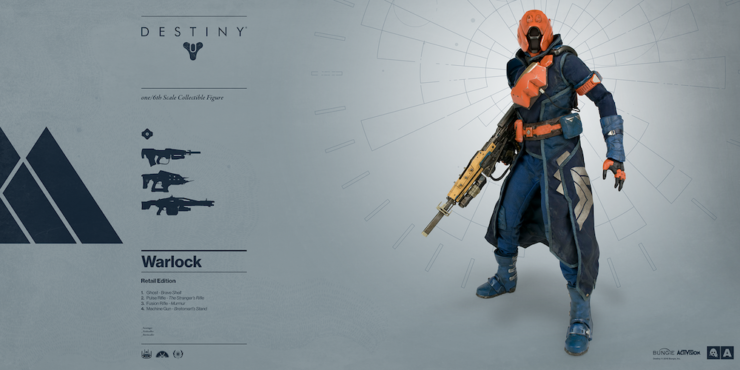 3A Destiny Collectible Figure Warlock and Hunter Review