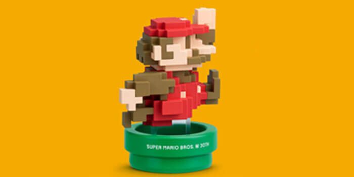 8 Bit Mario Amiibo