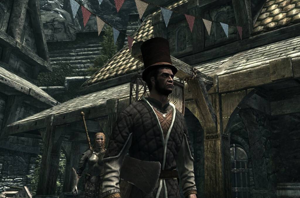 Abraham Lincoln Skyrim Dawnguard Mod