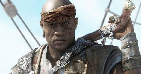 Adewale in Assassin's Creed Freedom Cry