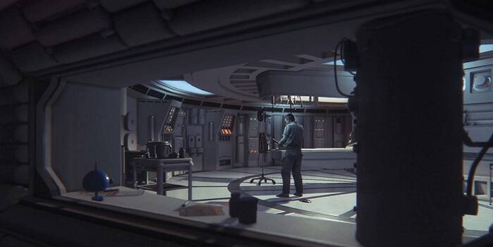 Alien Isolation - Exploring the Ship