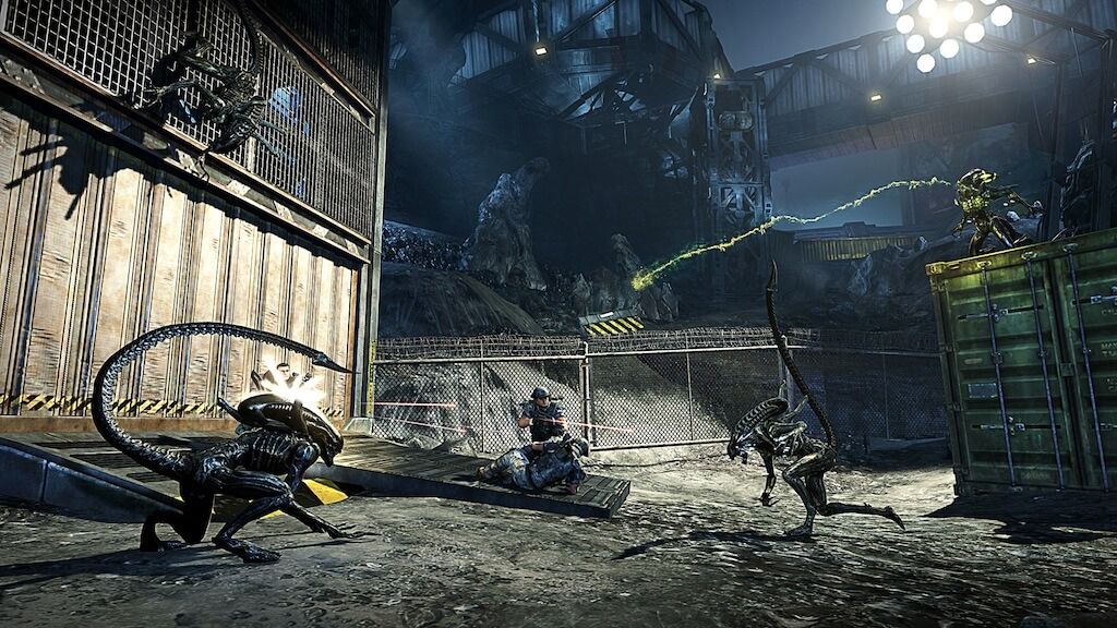 Aliens Colonial Marines PAX Screens - Group Attack