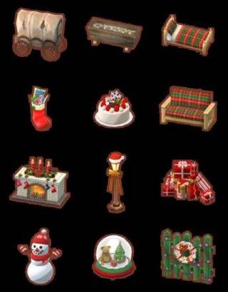 Animal Crossing Pocket Camp holiday items leak