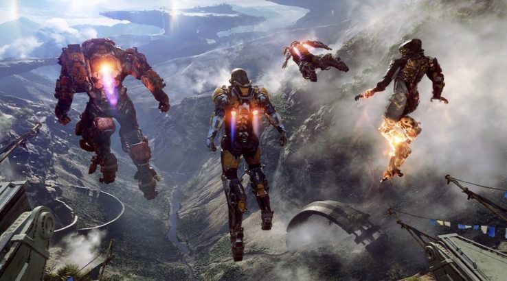 Anthem PS4 trailer Xbox One X footage controversy
