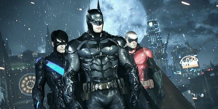 Arkham Knight Free roam -- Bat family