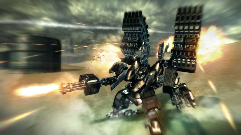 Armored Core 5 Screenshot Multiple Pulse
