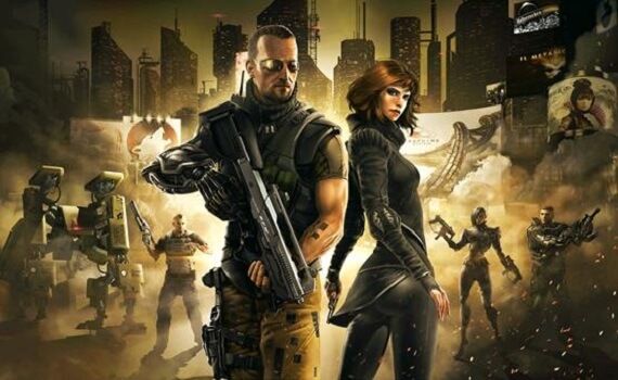 Artwork for 'Deus Ex: The Fall'