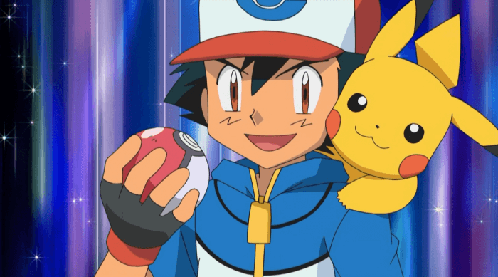 Ash and Pikachu