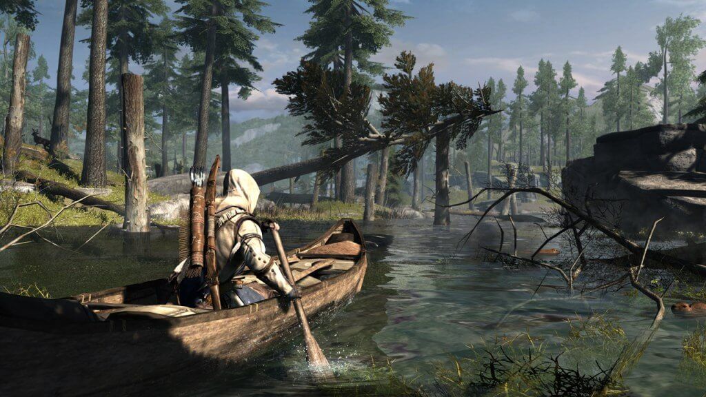 Assassins Creed 3 Connor Hunting Deer