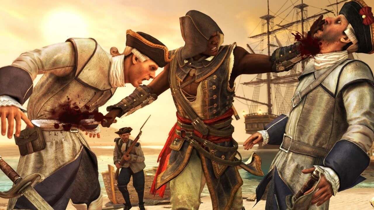 Assassins Creed 4 Adewale Double Assassination