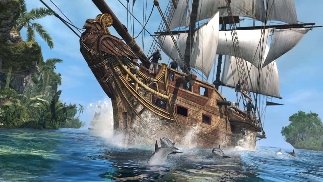 Assassins Creed 4 Black Flag Jackdaw Dolphins