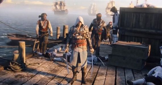 trailer for assassins creed 4