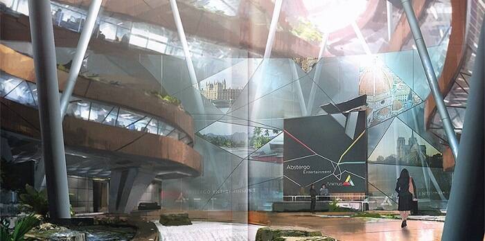 Assassin's Creed Abstergo display