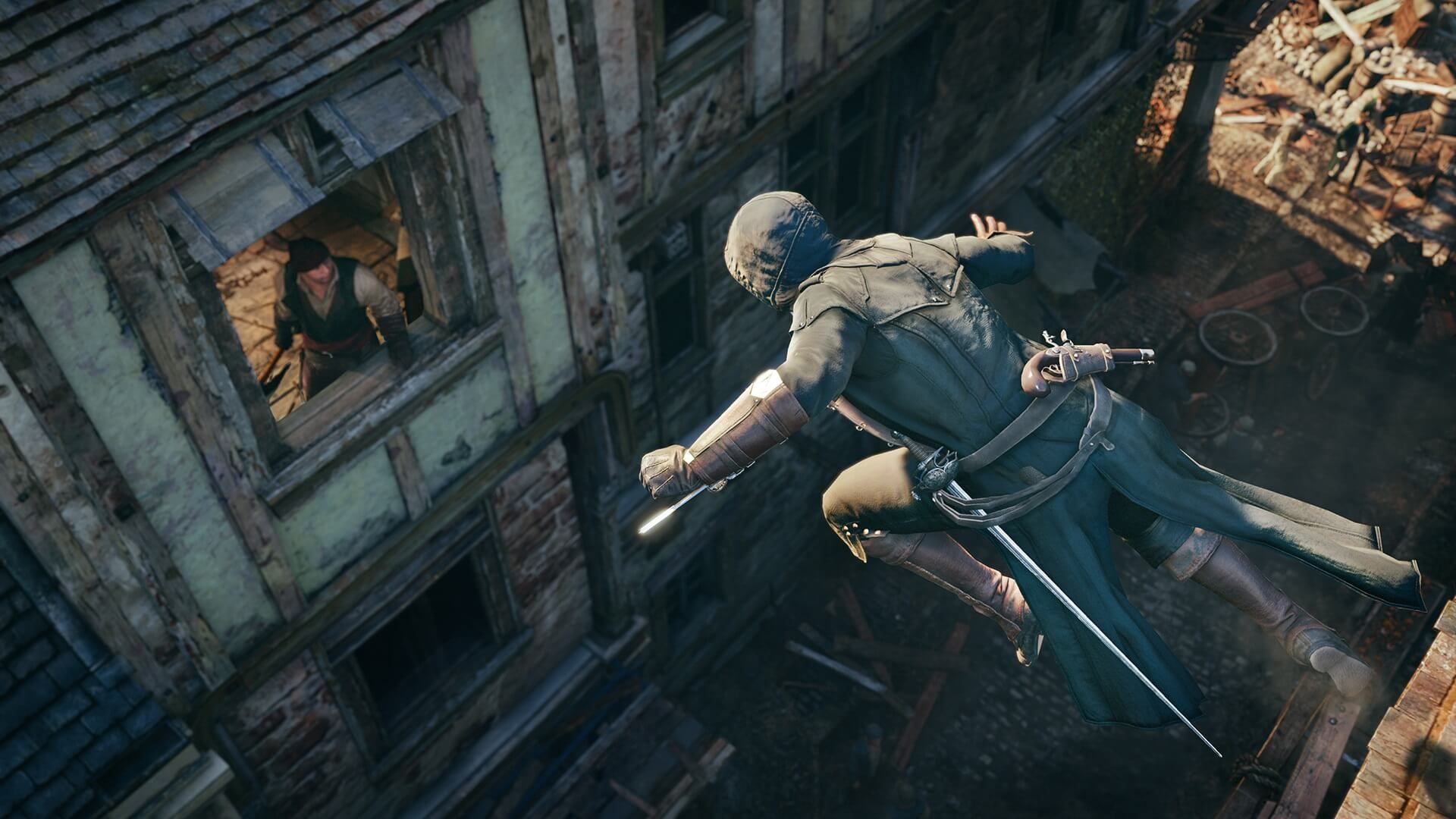 Assassins Creed Arno Leap Screenshot