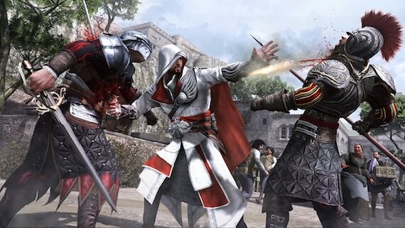 Assassins Creed Brotherhood Review Combat