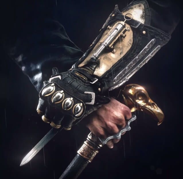 Assassin's Creed Syndicate - Hidden Blade with Brass Knuckle