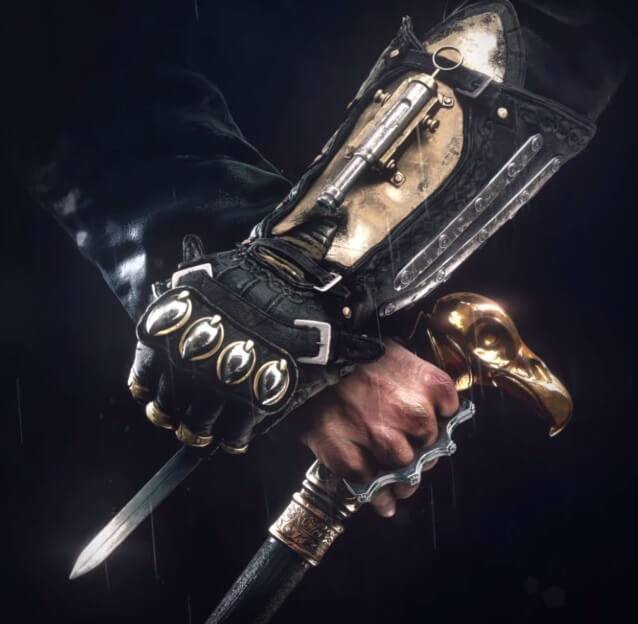 Assassin's Creed Syndicate - Hidden Blade with Brass Knuckle