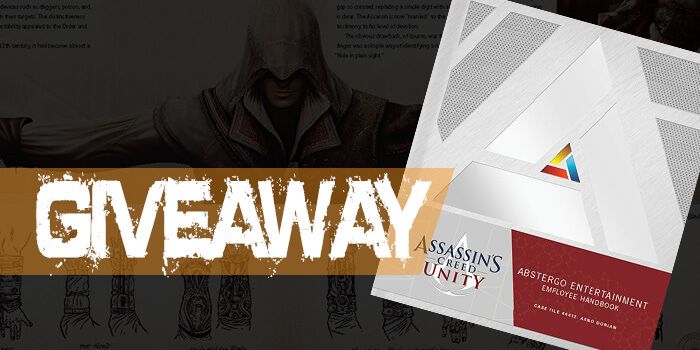Assassins Creed Unity Abstergo Handbook Giveaway