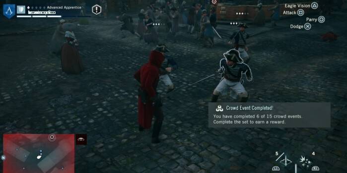 Assassins Creed Unity Money Guide Crowd Events