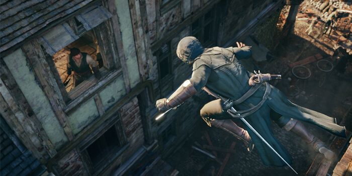 Assassins Creed Unity Specs Locked On PS4 Xbox One Window Jump