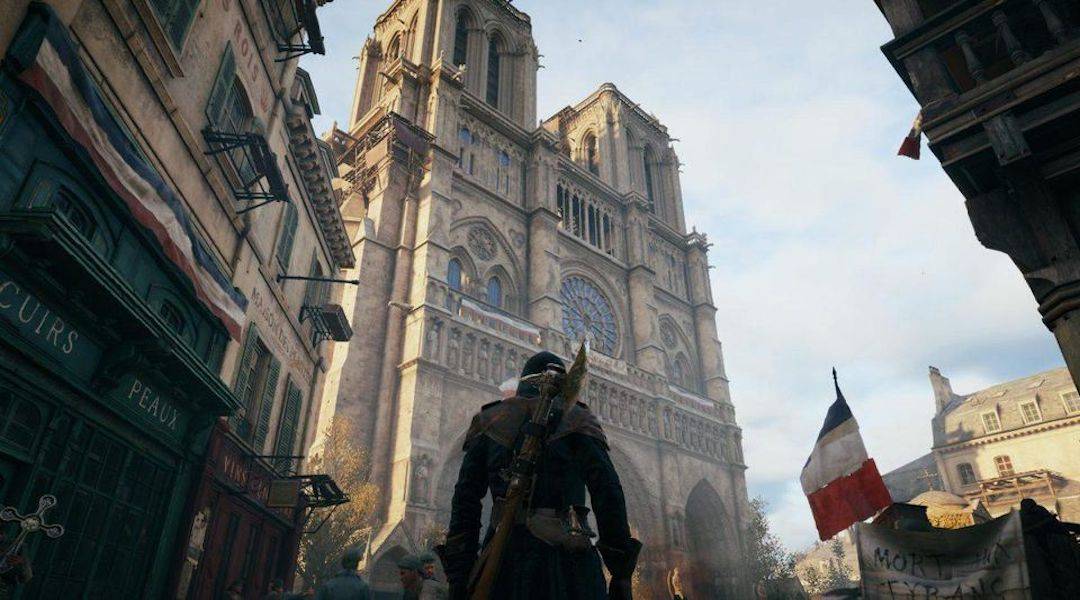 Assassin's Creed Unity review bomb Notre-Dame