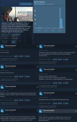 Assassin's Creed Unity reviews Notre-Dame