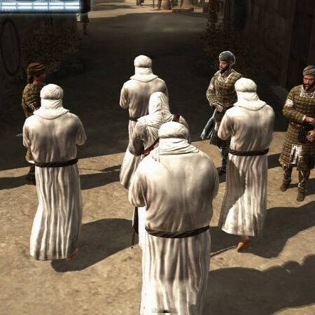 'Assassin's Creed' - monk escort