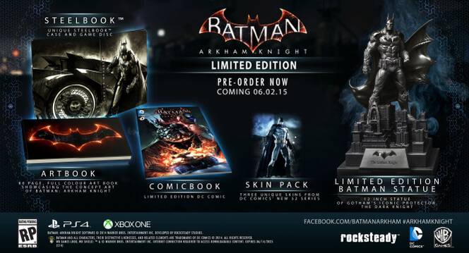 BAKBatmanStatue Batman Arkham Knight
