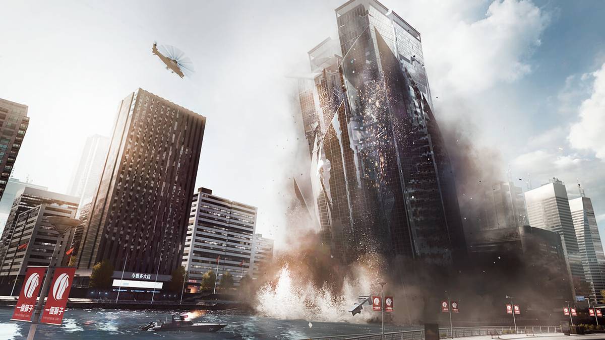 Battlefield 4 Levolution Siege of Shanghai
