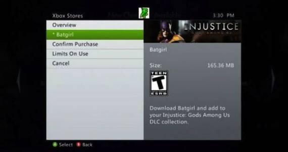 Batgirl DLC Injustice Gods Among Us