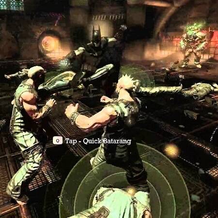 'Batman Arkham Asylum' Bane boss battle