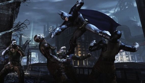 Batman Arkham City Combat Screens