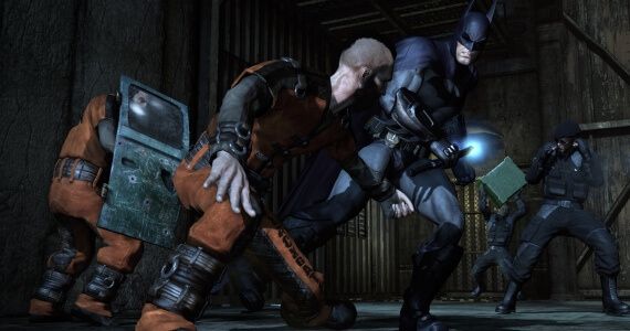 Batman Arkham City Gang Combat