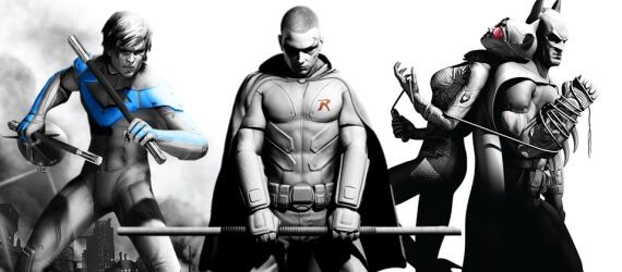 Batman Arkham City Hero Characters