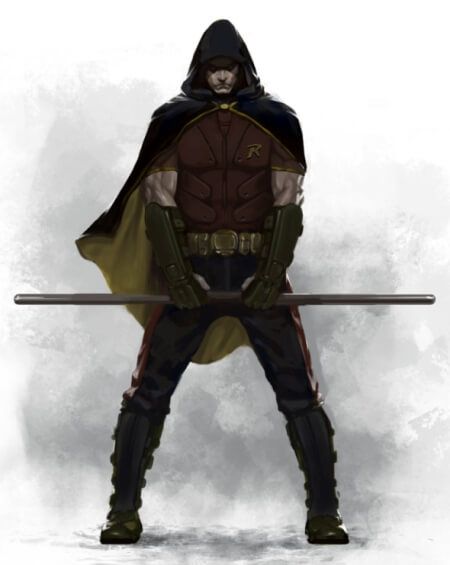 Batman Arkham City Robin Costume