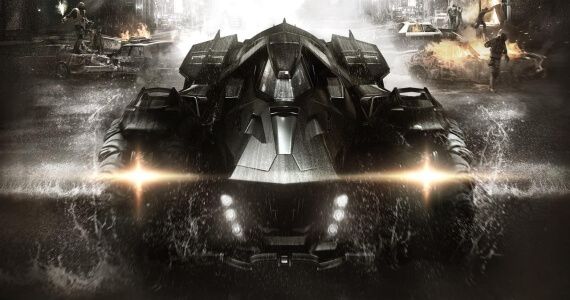 Batman Arkham Knight Batmobile Cover