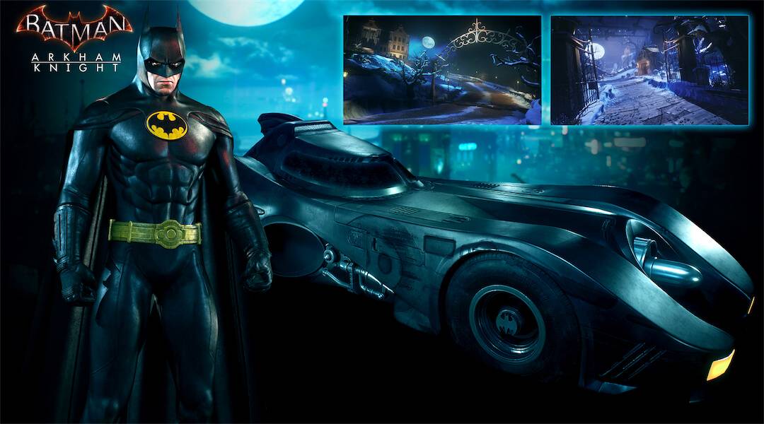 Batman Arkham Knight Devs Reveal 1989 Batmobile Gameplay