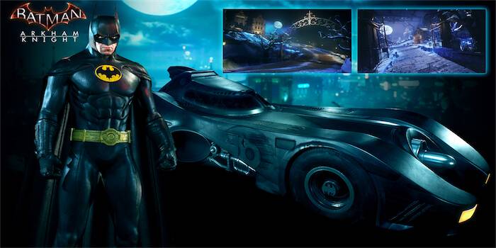 Batman- Arkham Knight Getting 1989 Batmobile Skin