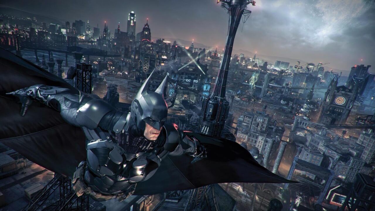 Batman Arkham Knight Gotham City Size