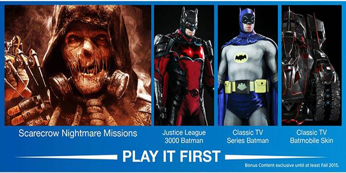 Batman Arkham Knight PS4 Exclusive