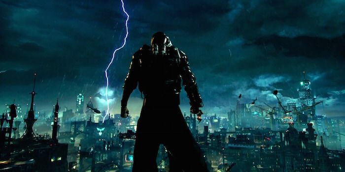 Batman Arkham Knight Trailer - Scarecrow Gotham Skyline
