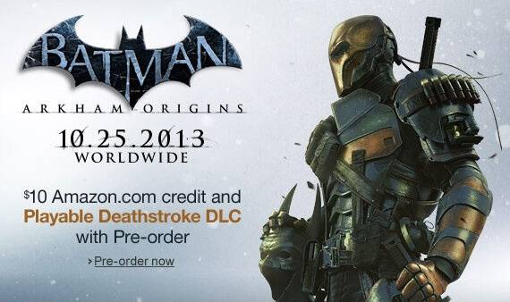 Batman Arkham Origins Deathstroke DLC