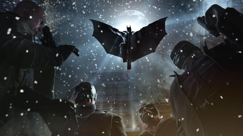 Batman Arkham Origins volando
